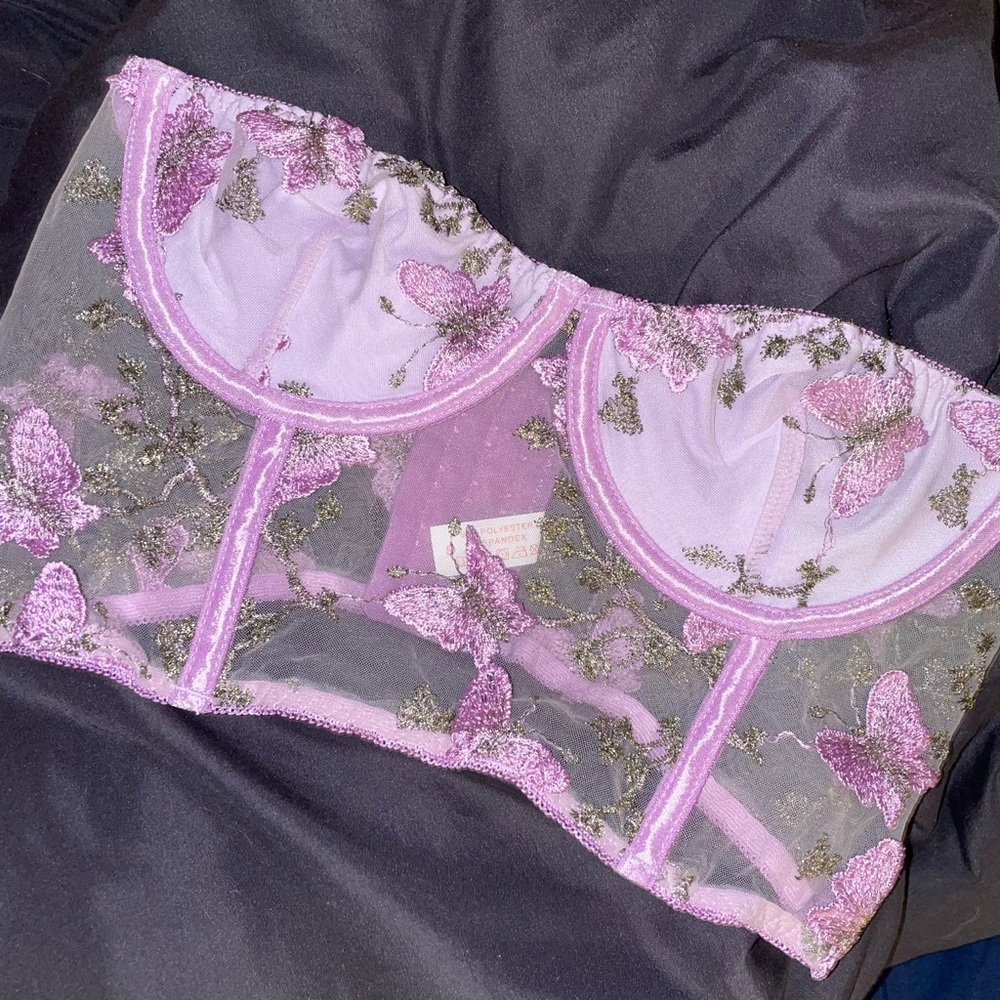 ❗️5 for $25❗️sheer corset top